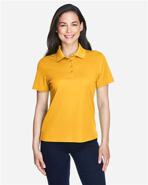 Women's Origin Performance Piqué Polo - Campus Gold