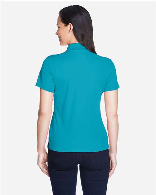 Women's Origin Performance Piqué Polo - Clear Teal