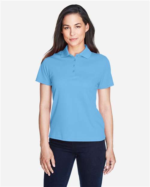 Women's Origin Performance Piqué Polo - Columbia Blue
