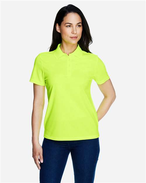 Women's Origin Performance Piqué Polo - Safety Yellow