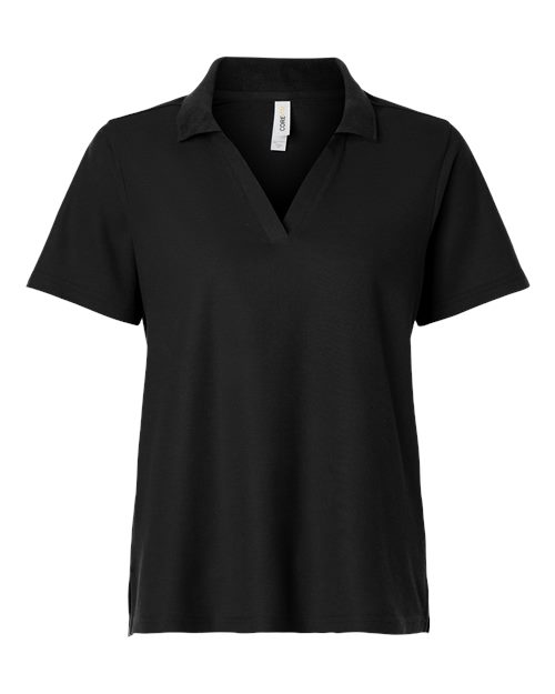 Women's Resolve CVC Performance Pique Polo - Black