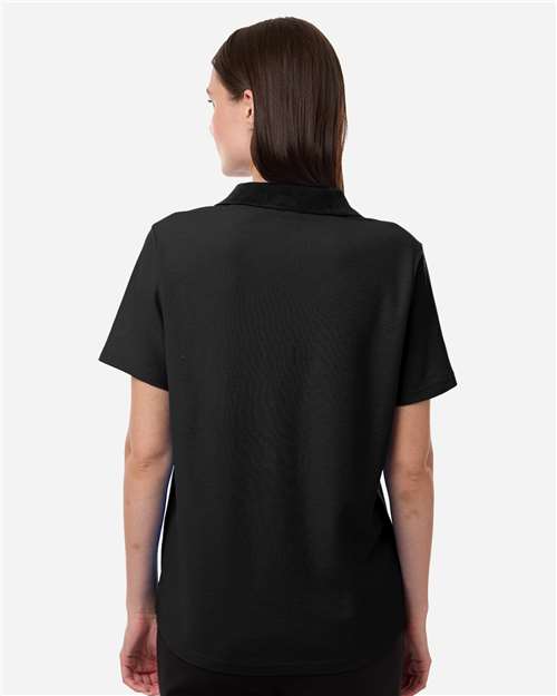 Women's Resolve CVC Performance Pique Polo - Black