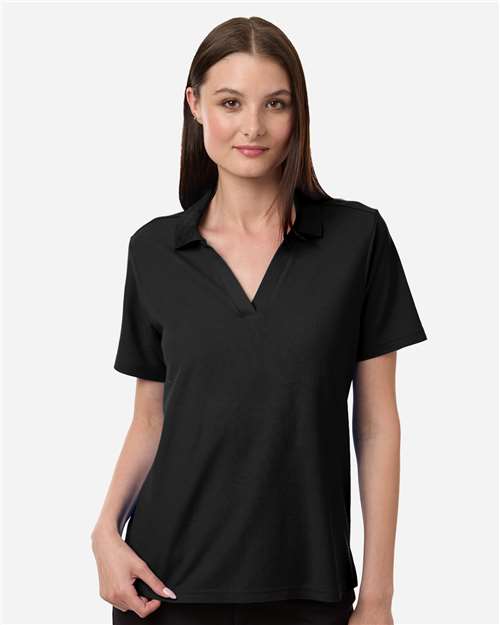 Women's Resolve CVC Performance Pique Polo - Black
