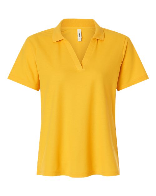 Women's Resolve CVC Performance Pique Polo - Campus Gold