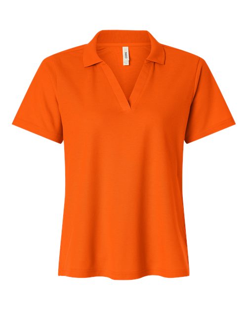 Women's Resolve CVC Performance Pique Polo - Campus Orange