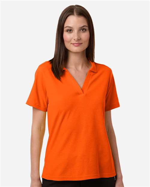 Women's Resolve CVC Performance Pique Polo - Campus Orange