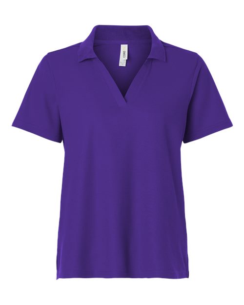 Women's Resolve CVC Performance Pique Polo - Campus Purple