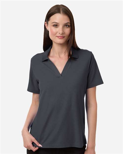 Women's Resolve CVC Performance Pique Polo - Carbon