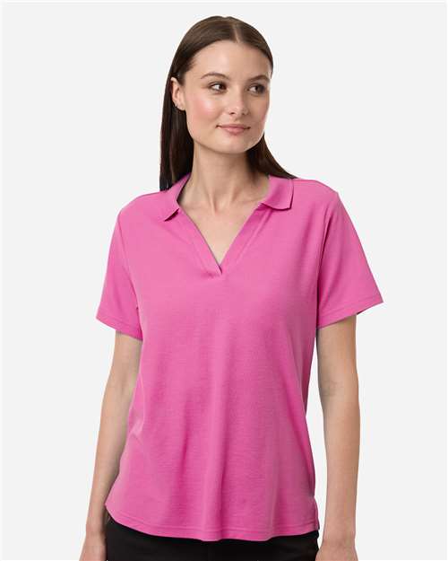 Women's Resolve CVC Performance Pique Polo - Charity Pink