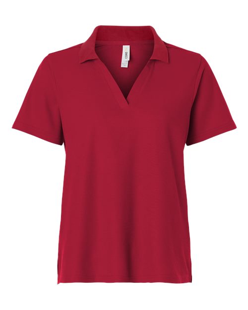Women's Resolve CVC Performance Pique Polo - Classic Red
