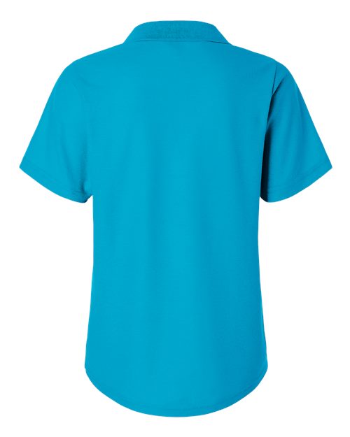 Women's Resolve CVC Performance Pique Polo - Electric Blue