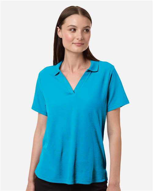 Women's Resolve CVC Performance Pique Polo - Electric Blue