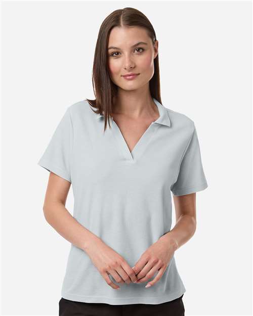 Women's Resolve CVC Performance Pique Polo - Platinum