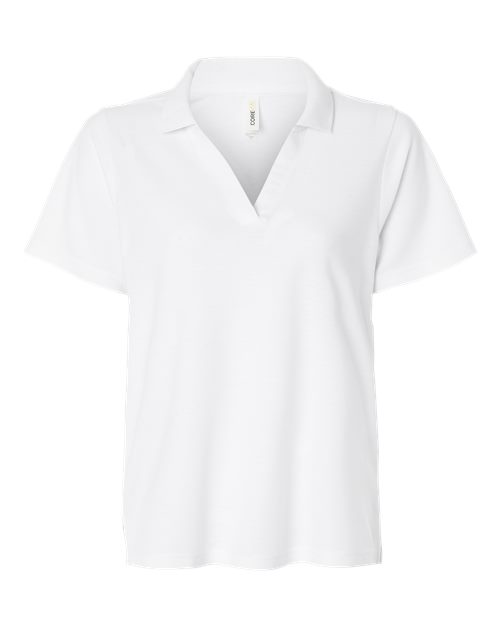 Women's Resolve CVC Performance Pique Polo - White