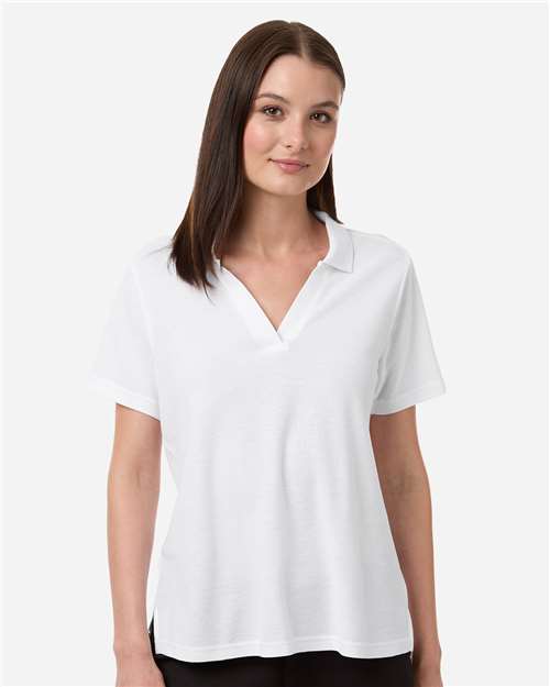Women's Resolve CVC Performance Pique Polo - White