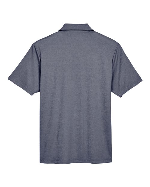 Men's CrownLux Performance® Address Mélange Polo - Navy Melange