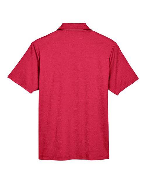 Men's CrownLux Performance® Address Mélange Polo - Red Melange
