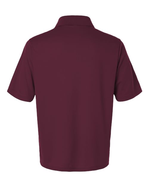 Men's Nova Performance Pique Polo - Burgundy
