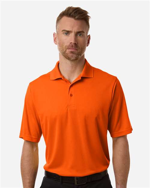 Men's Nova Performance Pique Polo - Campus Orange