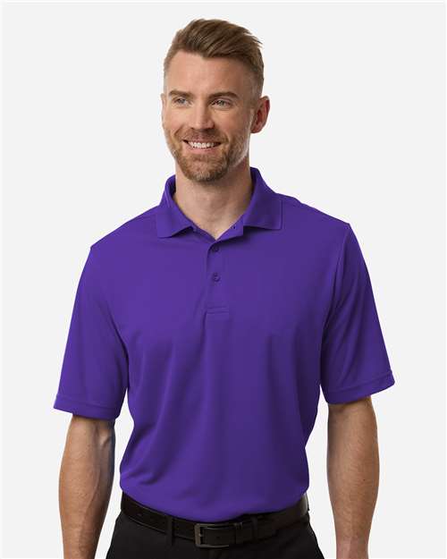 Men's Nova Performance Pique Polo - Campus Purple