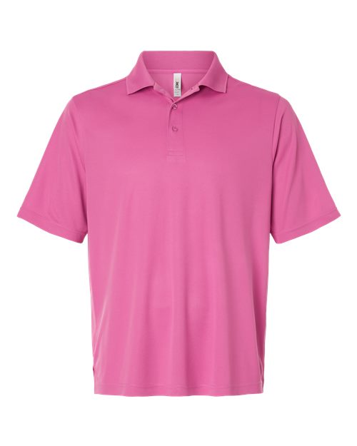 Men's Nova Performance Pique Polo - Charity Pink