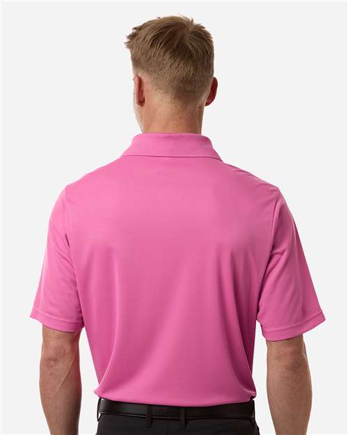 Men's Nova Performance Pique Polo - Charity Pink