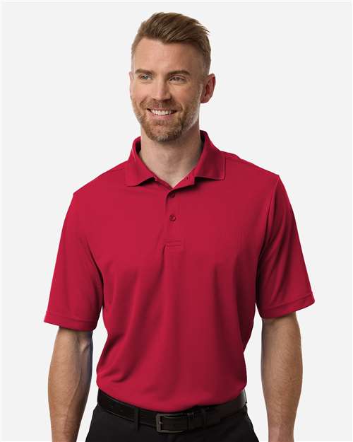 Men's Nova Performance Pique Polo - Classic Red