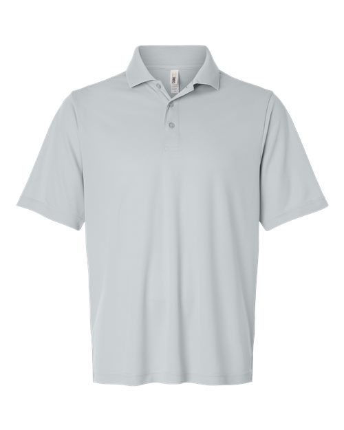 Men's Nova Performance Pique Polo - Platinum