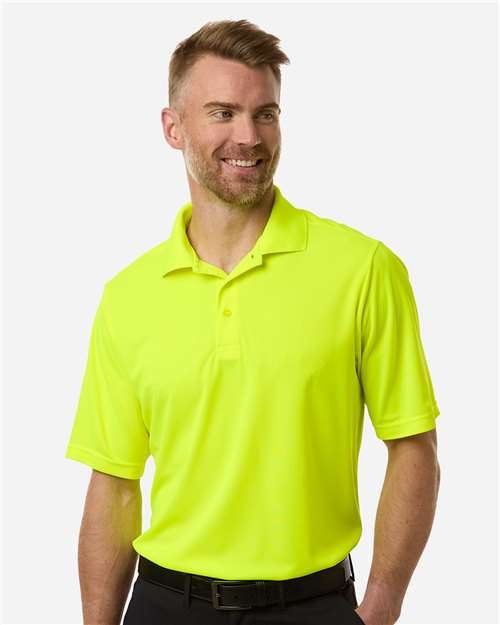 Men's Nova Performance Pique Polo - Safety Yellow