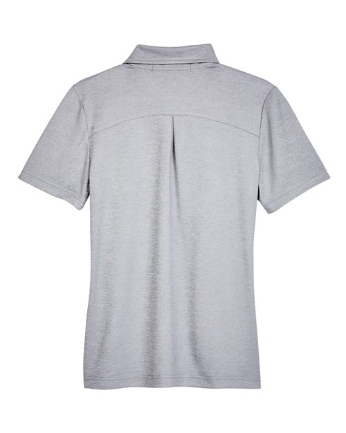 Women's CrownLux Performance® Address Melange Polo - Grey Melange