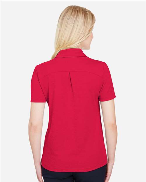 Women's CrownLux Performance® Address Melange Polo - Red Melange