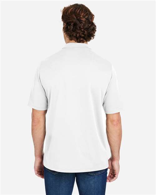 Men's Market Snag Protect Mesh Polo - White