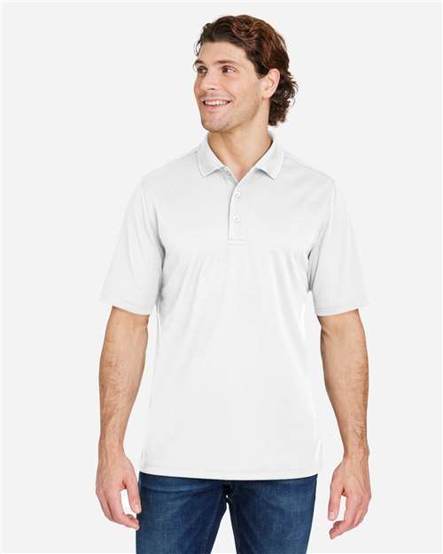 Men's Market Snag Protect Mesh Polo - White