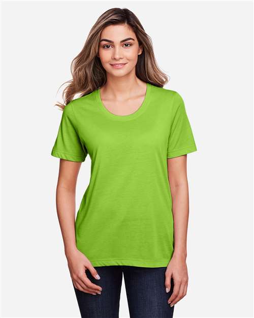 Women's Fusion ChromaSoft™ Performance T-Shirt - Acid Green