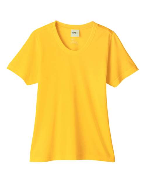 Women's Fusion ChromaSoft™ Performance T-Shirt - Campus Gold