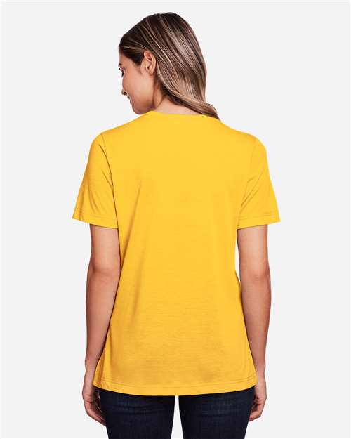 Women's Fusion ChromaSoft™ Performance T-Shirt - Campus Gold