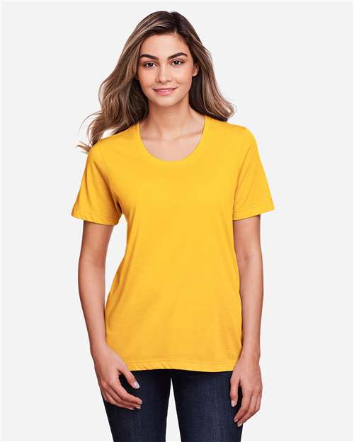 Women's Fusion ChromaSoft™ Performance T-Shirt - Campus Gold