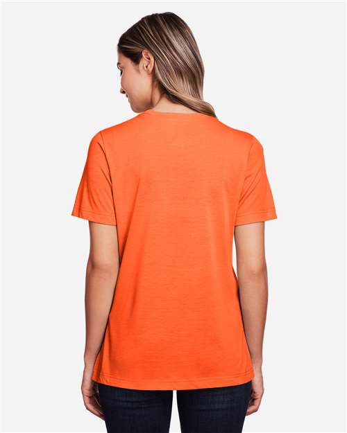 Women's Fusion ChromaSoft™ Performance T-Shirt - Campus Orange
