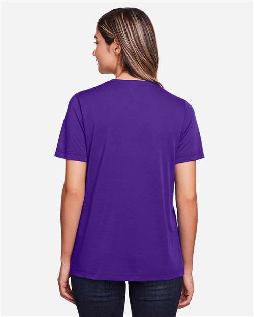 Women's Fusion ChromaSoft™ Performance T-Shirt - Campus Purple