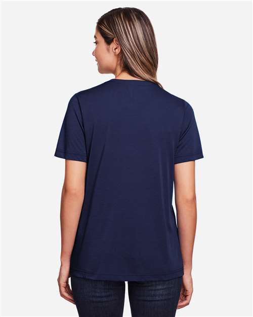Women's Fusion ChromaSoft™ Performance T-Shirt - Classic Navy