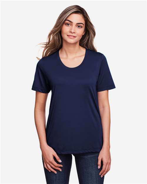 Women's Fusion ChromaSoft™ Performance T-Shirt - Classic Navy