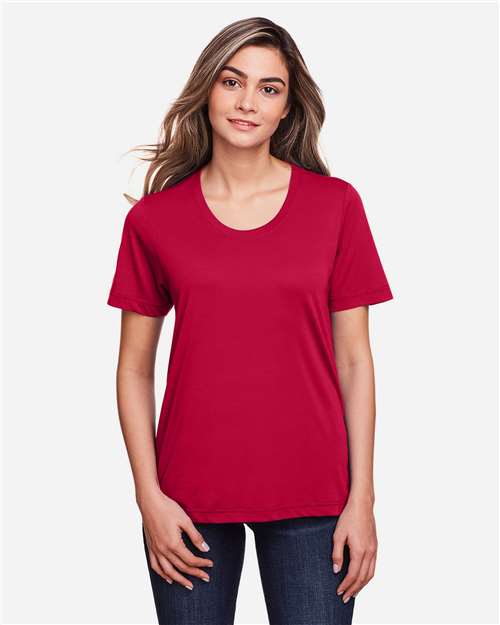 Women's Fusion ChromaSoft™ Performance T-Shirt - Classic Red