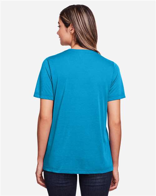 Women's Fusion ChromaSoft™ Performance T-Shirt - Electric Blue