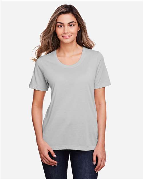 Women's Fusion ChromaSoft™ Performance T-Shirt - Platinum