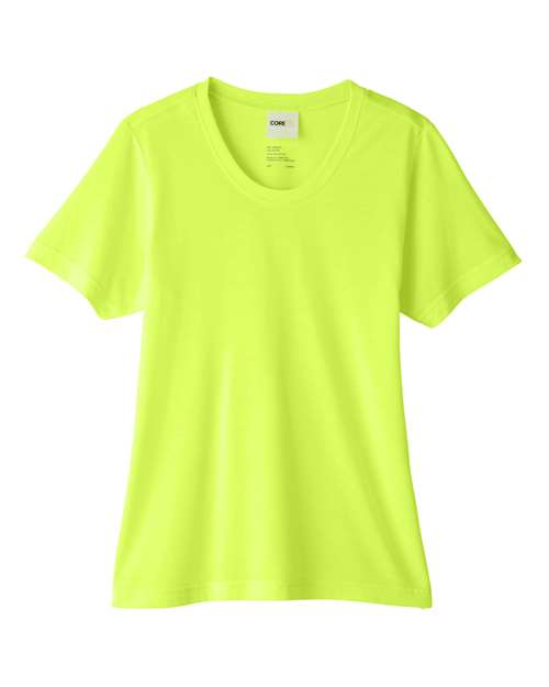 Women's Fusion ChromaSoft™ Performance T-Shirt - Safety Yellow