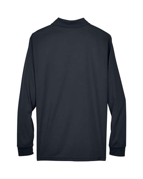 Men's Pinnacle Performance Long Sleeve Piqué Polo - Carbon