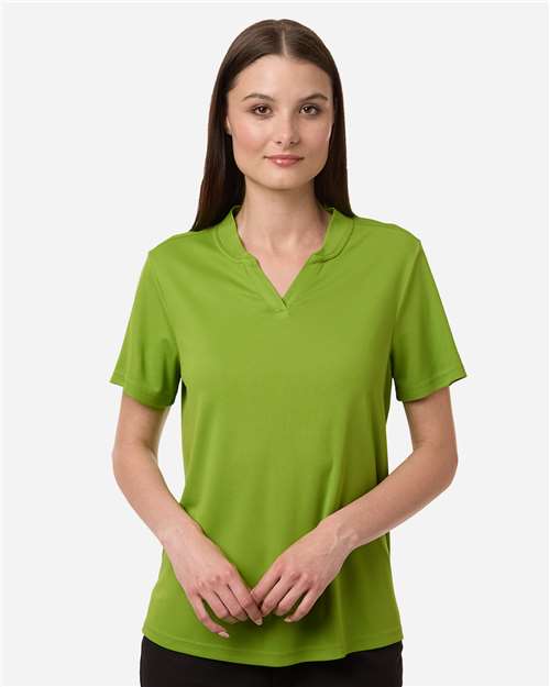 Women's Nova Performance Pique Polo - Acid Green
