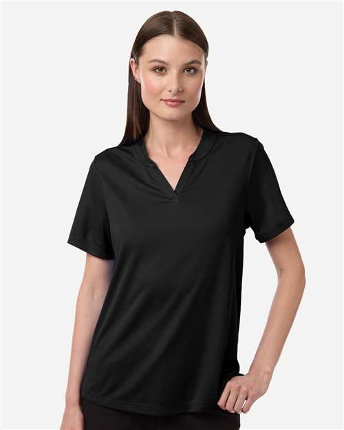 Women's Nova Performance Pique Polo - Black