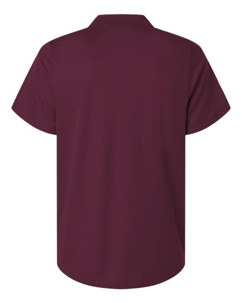 Women's Nova Performance Pique Polo - Burgundy