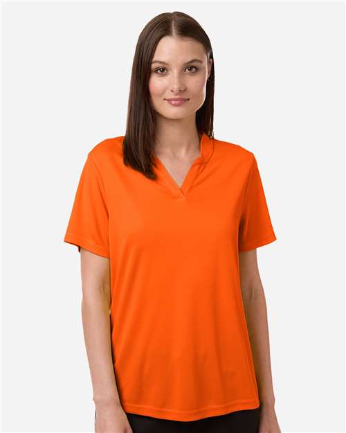 Women's Nova Performance Pique Polo - Campus Orange